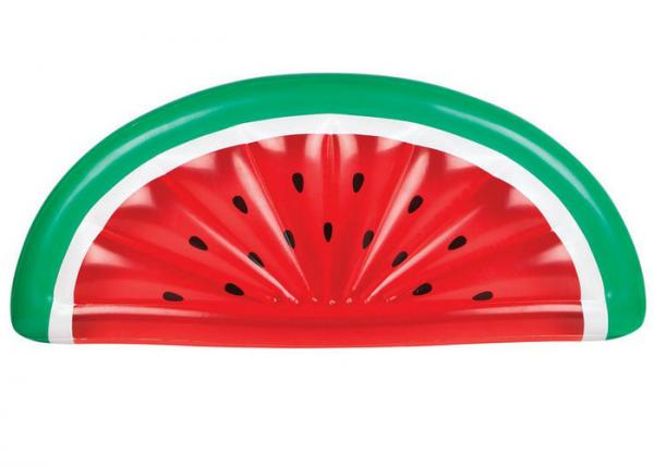 Buy Inflatable Half Watermelon Pool Float / Outdoor Inflatable Pool Raft at wholesale prices