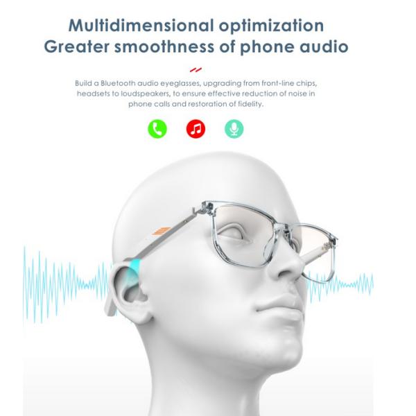 Sunglasses Wireless Bluetooth 5.0 Headset Smart Glasses Polarized Glasses