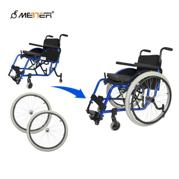 Folding Aluminum ISO13485 Lightweight Sport Wheelchair