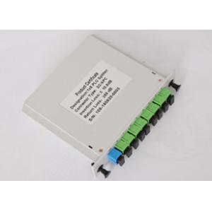 LGX PLC Splitter Box With SC APC Simplex Fiber Optic Adapters