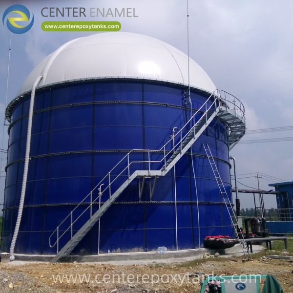 Double Membrane Biogas Holder for Food Fermentation Wastewater: Provides