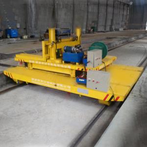 Anti High Temperature Busbar Powered Transfer Cart Heavy Duty Cross Bay Ferry