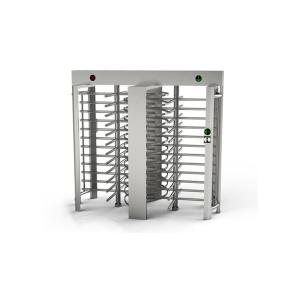 Indoor SS304 4 Sections 90 Degree Full Height Turnstile