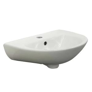 Chaozhou Small Size Wash Basins With Pedestal Sinks Wall Hung Ceramic Wash
