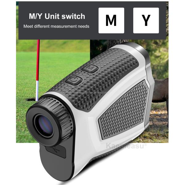 kaemeasu Handheld Rechargeable OEM Hunting Golf Laser Rangefinder With Magnet Adsorption 450M/600M/800M/1000M