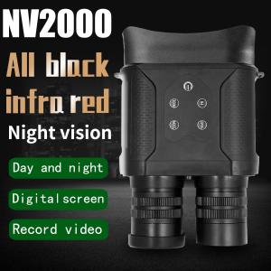 China NV2000 HUNTERCAM outdoor Ir Night Vision Binoculars 400m IR Distance on sale