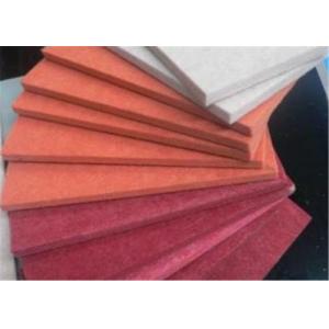 Studio Room Polyester Acoustic Panels / Sound Absorption Fabric Board