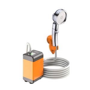 Quality 6000mAh Rechargeable Battery Powered Outdoor Shower Water Pump for Travel Beach Pet Cleaning for sale