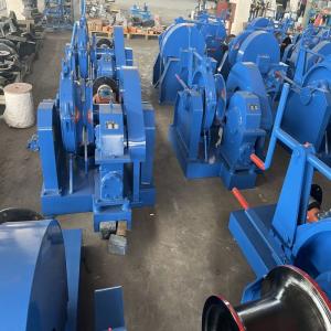 Marine Hydraulic Cable Winder 1-75ton With Customized Rope Capacity