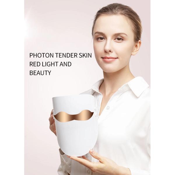 Anti Aging RED 620nm To 630nm 3 Color Facial Tightening LED Mask