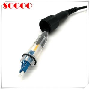 PDLC Compatible RRH CPRI Fiber Cable IP67 Waterproof Connectors 7.0mm Wire