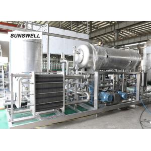 Food Grade Stainless Steel 304 Carbonated Filling Machine Mixing Temperature
