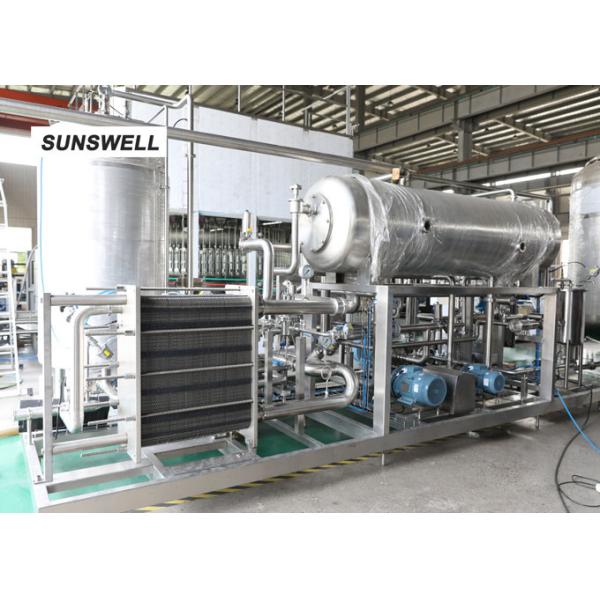 Food Grade Stainless Steel 304 Carbonated Filling Machine Mixing Temperature