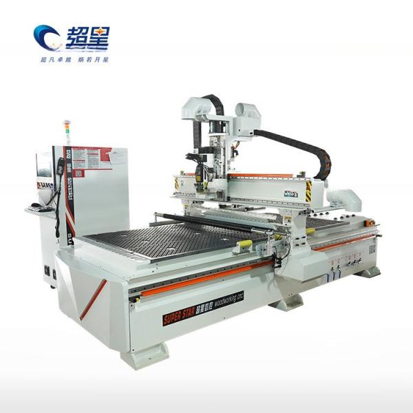 Buy 1325 CNC Wood Engraving Machine With Automatic Tool Changer 1300x2800x200mm at wholesale prices