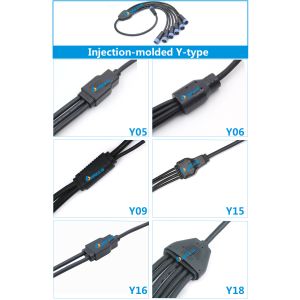 Customized Waterproof Connection Line Solutions for Tunnel Lights/garden Lights
