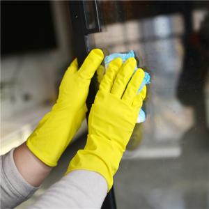 Quality Anti Oil Waterproof Reusable 300mm Household Latex Gloves for sale