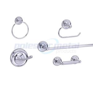Zamak 4400 Series Bathroom Hardware Accessories Polished Chrome Towel Ring 6-1/4