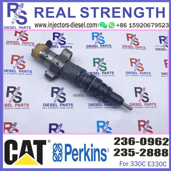 Diesel Engine Fuel InjectorExcavator Accessories Diesel Motor Parts 236-0962 235-2888 for Caterpillar CAT 12H 330C 637D