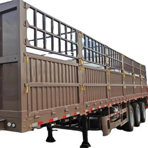 CIMC High Quality Great design Fence cargo trailer