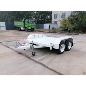 White Flat Top Trailers Self Respect 680kg Flatbed Equipment Trailer