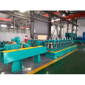 Precise ERW Iron Pipe Making Machine Galvanized Steel