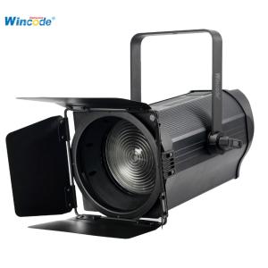 200W LED Fresnel RGBAW 5in1 Color CRI≥95 Dimming RDM Motorized Zoom Focus
