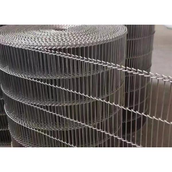 Buy 76mm-42000mm Flat Flex Conveyor Belt  Customized Rod Pitch at wholesale prices