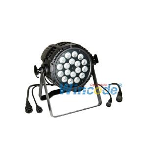 6 / 8 Channels LED Par Light 18 X 18W RGBWA UV Six In One For Night Clubs AC 100
