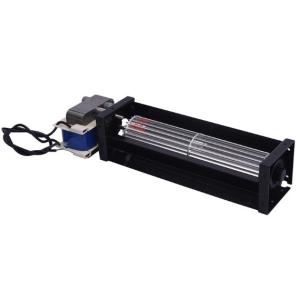 Stable Black Cross Flow Blower , Industrial Equipment PTC Heater Fan