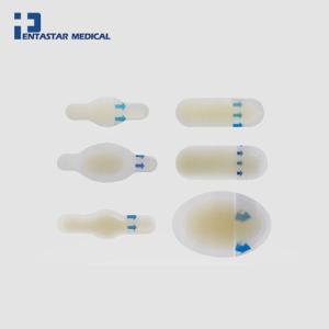 burn wound care adhesive surgical dresses silicone foam dressing