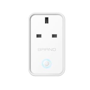 Smartphone App Control WIFI Plug Socket Standard Grounding For Home Appliance