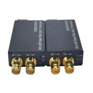 Quality Single Mode 20KM Mini 24G HD SDI To Fiber Converter for sale