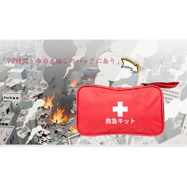 Survival Kit Pouch for Outdoor Adventures First Aid Box for Camping Boat Hunting Hiking Earthquake-for Emergency Situations