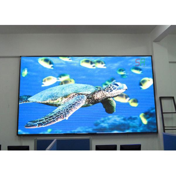 Super HD P6 Indoor Fixed LED Display / Digital Video Wall for Advertising