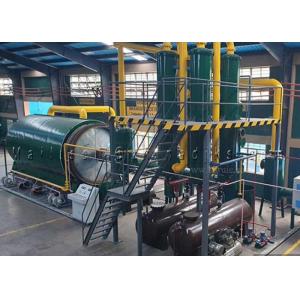 ISO 9001 Anaerobic Pyrolysis Medical Plastic Waste Recycling Plant