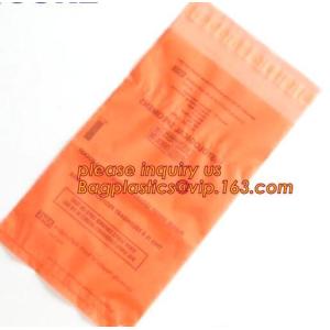 Biodegradable Biohazard Specimen Bag, Biohazard Specimen Transport Bag, Medical