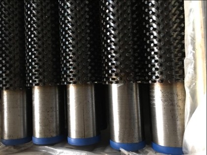 Buy DELLOK Horizontal Polishing Silver Studded Tube With Strength Capabilities at wholesale prices