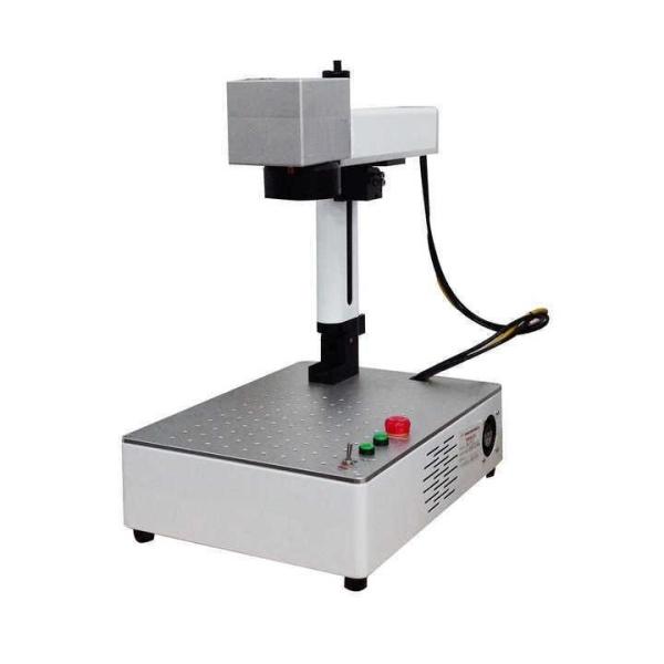Mini Jpt CO2 Metal Silver Gold Fiber Laser Marking Engraving Machine 30W 50W