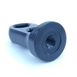 Custom Precision CNC Machining Anodizing Black Aluminum Parts with Black Powder