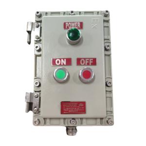 China 10mm Thick Explosion Proof Flameproof Control Sation Box IP66 Anti Corrsion Customized Cable Entry High Reliability For Airport Gas Staion ZONE1 on sale