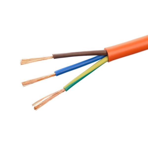 Industrial 3 Core / 2 Core 14/16/18 AWG SJTW Electric Power Cable Listed By ETL
