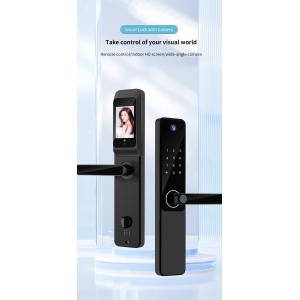 Tuya APP Remote Control Smart Door Lock Indoor HD Screen Wide Angle Camera With