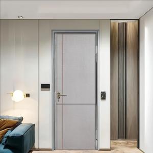 Fast And Accurate WPC Hollow Door Moistureproof Uv Resistant