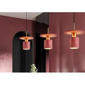 Decoration Led Kitchen Cement Hanging Lamp E27 Restaurant Concrete Resin Pendant
