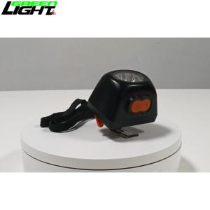 IP67 Underground Mining Headlamps , 3.7V 4.5Ah Underground Cordless Cap Lamp