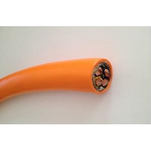 Quality Special Cable for Drag Chains TRVV 4Cx4sqmm for machine or equipments bending frequently in Orange Color for sale