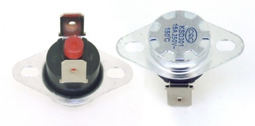 Buy Bakelite Manual Reset Snap Action Ksd 301 Bimetal Thermostat at wholesale prices