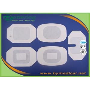 Paper frame shape sterile permeable transparent PU IV Cannula Dressing