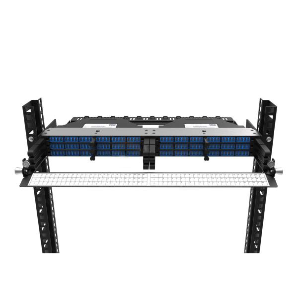 Rongbang RBTX-PP01 1U High Density Frame Modular Panel 6 MPO/MTP to 144 LC Ports for Data Center Enterprise Network