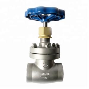 CE ISO Cryogenic Flange Type Globe Valve cryogenic Short Stem 1/8 Inch - 4 Inch
